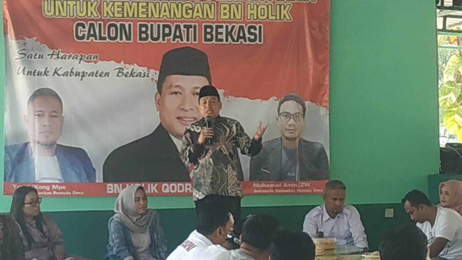 Deklarasi Komunitas Pemuda Desa Dukung Penuh BN Kholik di Pilkada 2024