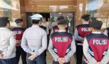 36 Personel Polres Sinjai Amankan Aksi Unjuk Rasa dari HMI-MPO